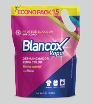 blancox desmanchador liquido ropa color 8x1500