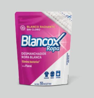 blancox desmanchador liquido ropa blanca 12x150