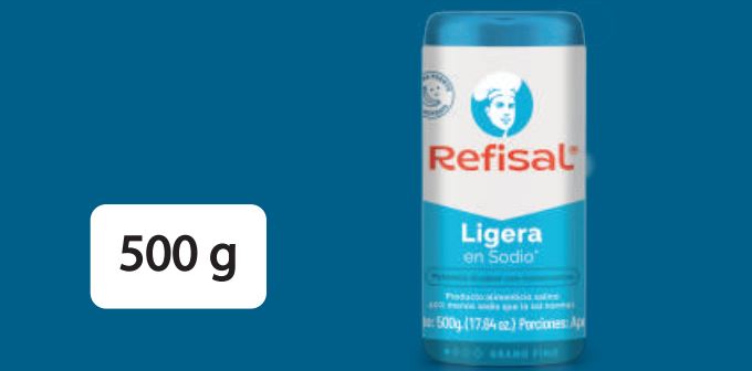 SAL REFISAL LIGERA BARRIL 12X500