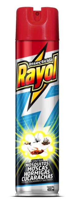 RAYOL SPRAY MATATODO 12*400