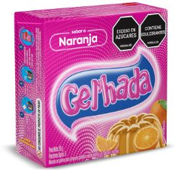 GELATINA GELHADA NARANJA 48*35