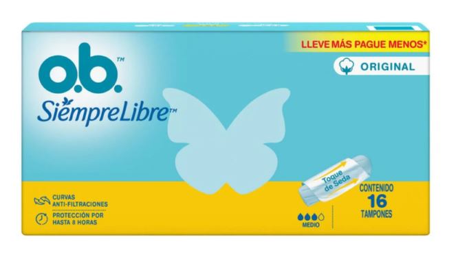 TAMPON JYJ MEDIO OB 24*16