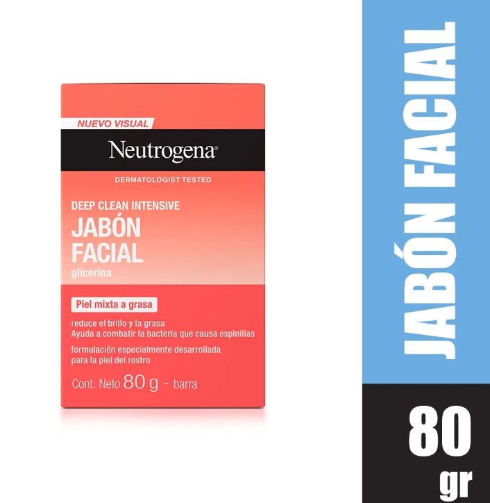 JABON NEUTROGENA FACIAL 12*80GR
