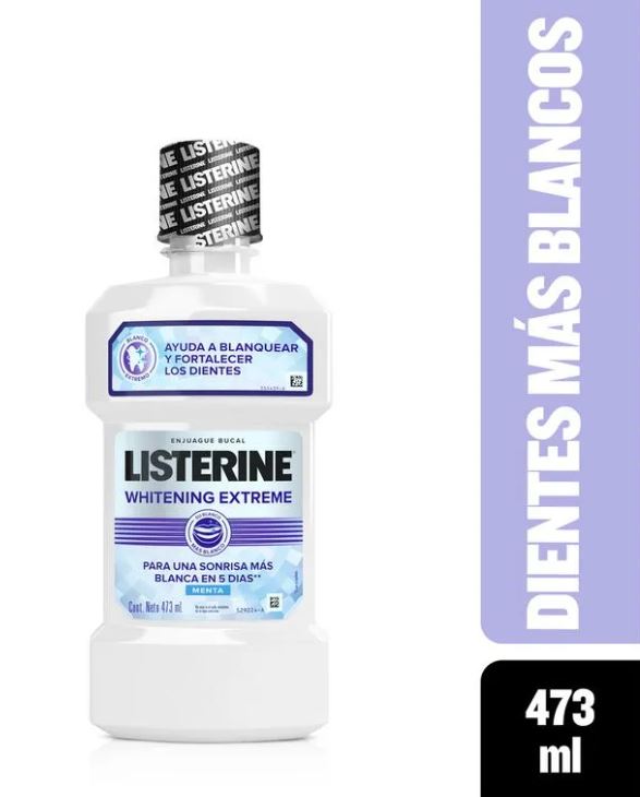 LISTERINE WHITEN EXTR 12*473M