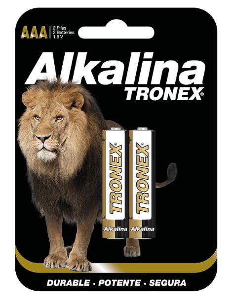 PILAS TRONEX ALKALINA AAA 6DIPx20