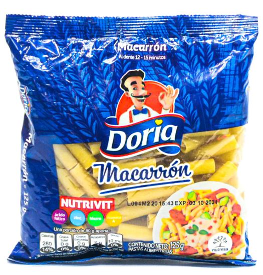 MACARRON DORIA 48*125