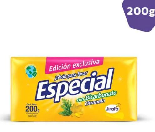 JIRAFA ESPECIAL BICARBONATO 25*200