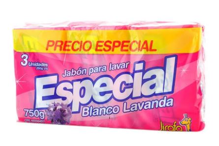 JIRAFA ESPECIAL LAVANDA 10x3x250