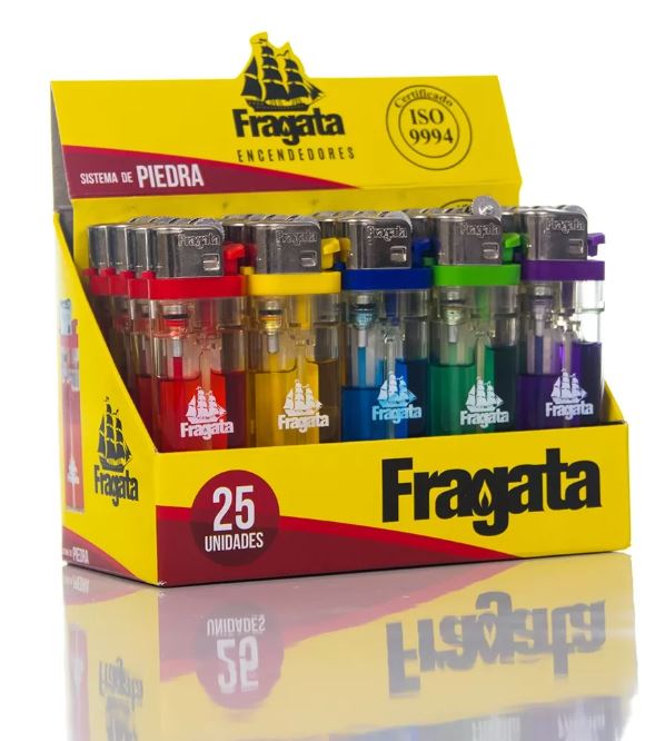 ENCENDEDOR  FRAGATA PIEDRA 40DISPx25