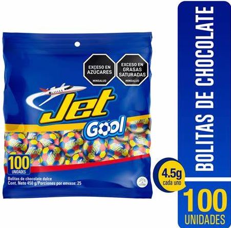 CHOCOLAT JET GOOL BALON 12x100x4.5