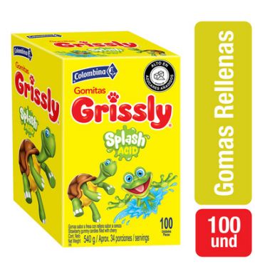 GRISSLY SPLASH  8x1x100