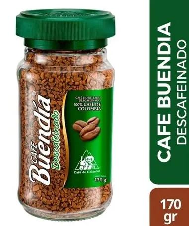 CAFE BUENDIA DESCAFEINADO 12X170