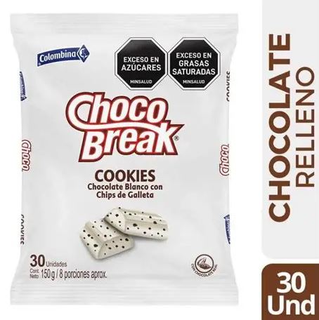 CHOCOBREAK COOKIES 18x30x5