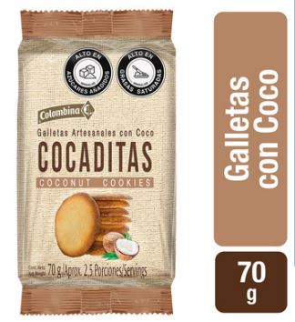 GALLETA COCADITAS 30X70
