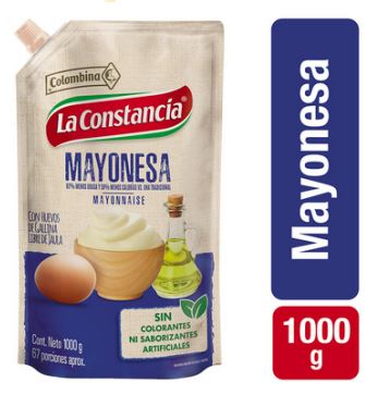 MAYONESA CONSTANCIA 12X1000        UND