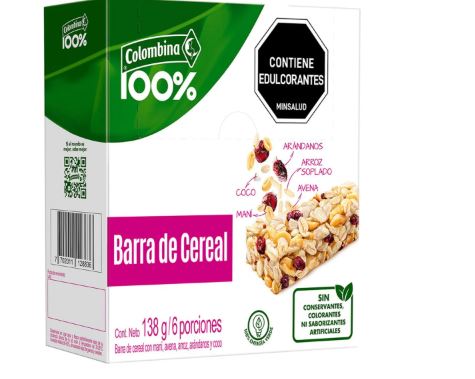 BARRA DE CEREAL FIBRA 12x6x23