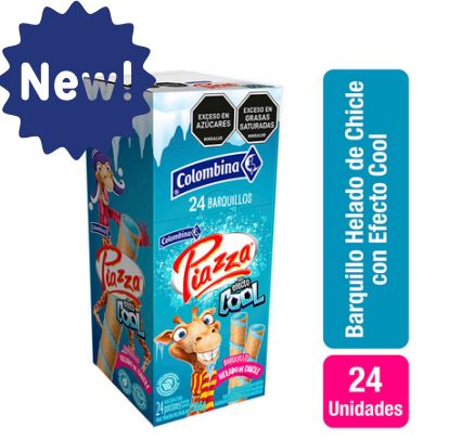 PIAZZA JIRAFA HELA CHICLE 12DPx24