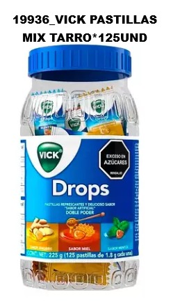 VICK PASTILLAS MIX TARROx125