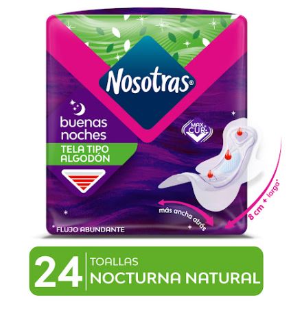 NOSOTRAS BUENAS NOCHES TELA 12X24