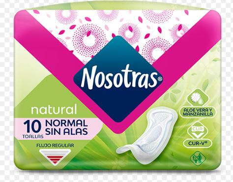 NOSOTRAS NATURAL NORMAL 48X10 SIN ALAS
