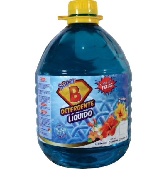 SUPER B DETERGE LIQ FLORAL 4*3800 7153   UND