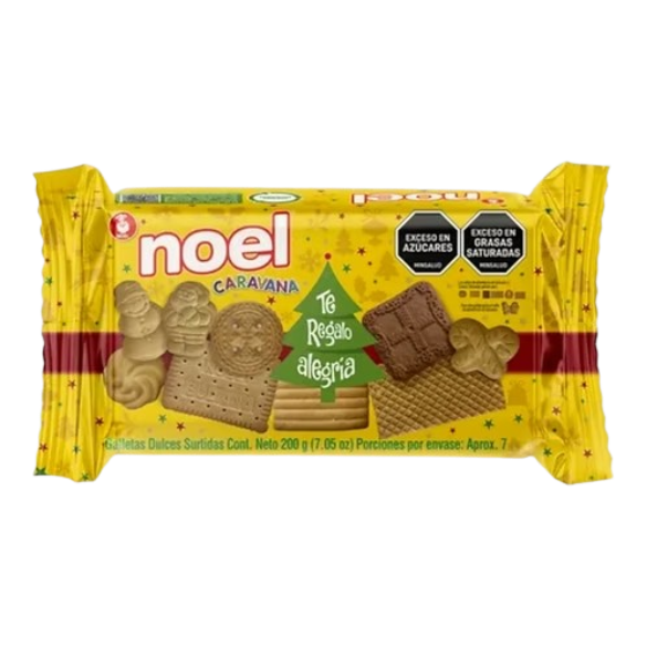 GALLETA NAVI CARAVANA NOEL 24*200GR 7154 UND