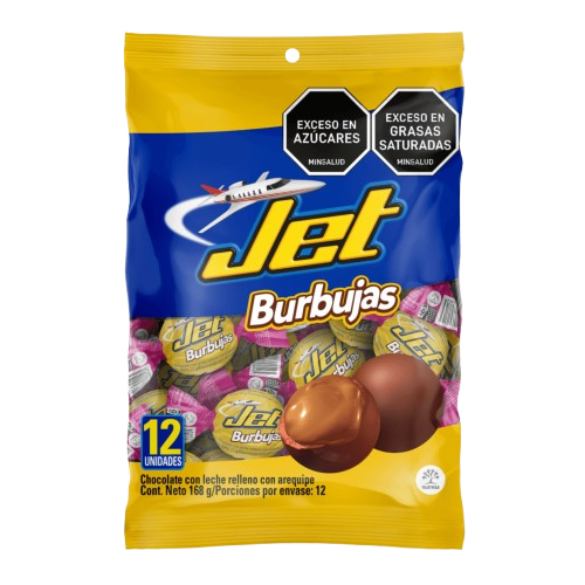 CHOCOLATINA JET BURBUJ 24*12*14GR 5339   UND