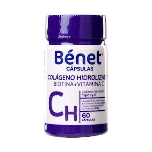 BENET CAPSULA COLAGEN HIDRO 15UN*60 9772 UND
