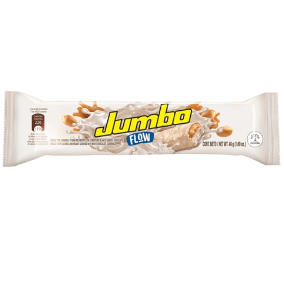 CHOCOLATINA JUMBO FLOW BLANCA 12*12*48GR DISP