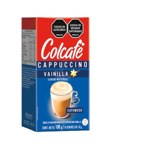 COLCAFE CAPUCINO VAINILLA 12DIS*6SOB*13G DISP
