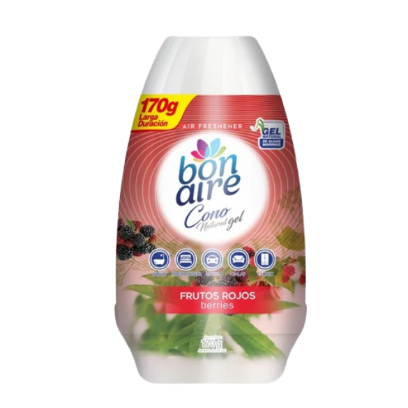 BON GEL FRUTOS ROJOS 12*170GR 0101       UND