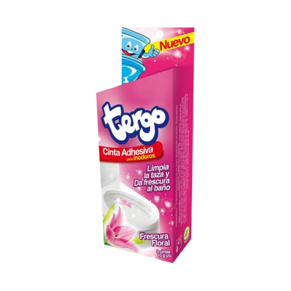 TERGO CINTA ADHESIVA FLORAL 24*3*10GR    UND