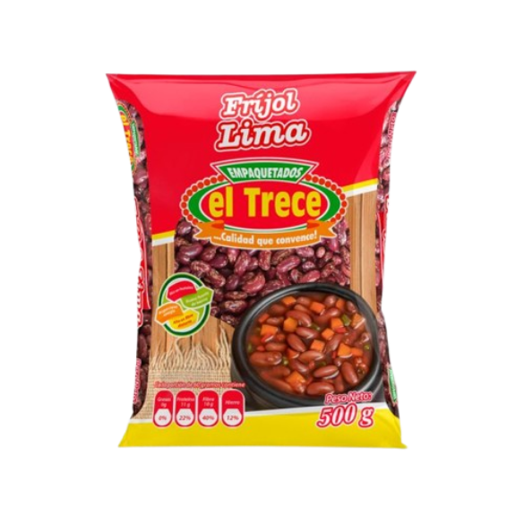 FRIJOL LIMA EL TRECE  25*500GR 23500     PACA PACA