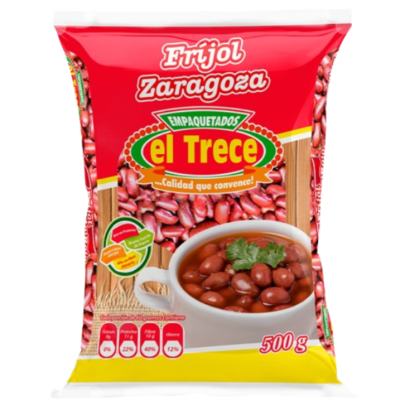 FRIJOL ZARAGOZA EL TRECE 25*500G 235001  PACA PACA