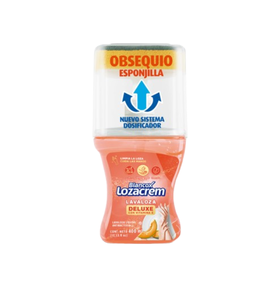 LOZALIQUIDO LIMON 12*400 +ESPONJ 0600    UND