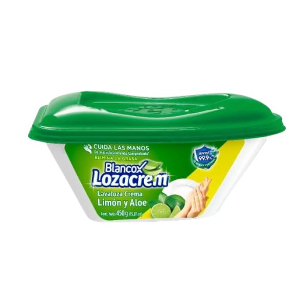 LAVALOZA CREM LIMON 24*450G              UND