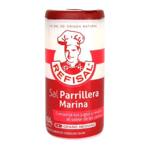 SAL PARRILLERA BARRIL 12*454G  13694     UND