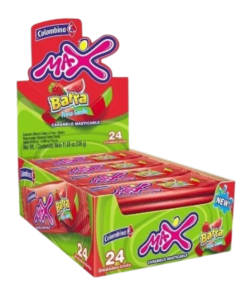 MAX BARRA FRESA-SANDIA 18*24 5297        UND