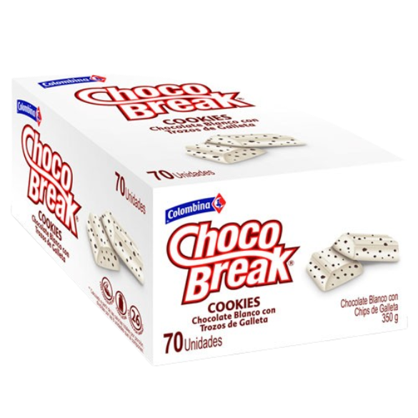 CHOCOBREAK COOKIES 12PL*70  410          DISP