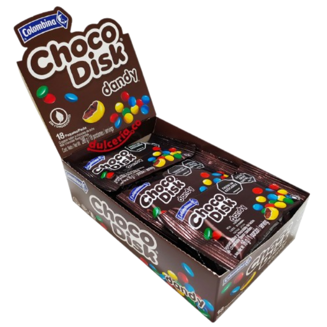 CHOCODISK DANDY 12PL*18*16G  5251        DISP