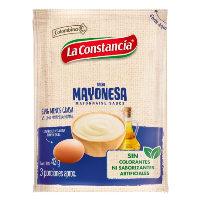 MAYONESA CONST 6DISP*12*80GR 14854       DISP