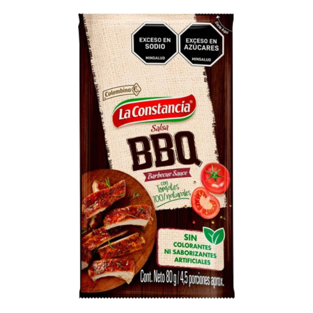 SALSA BBQ CONST 6DISP*12*80GR 15322      DISP