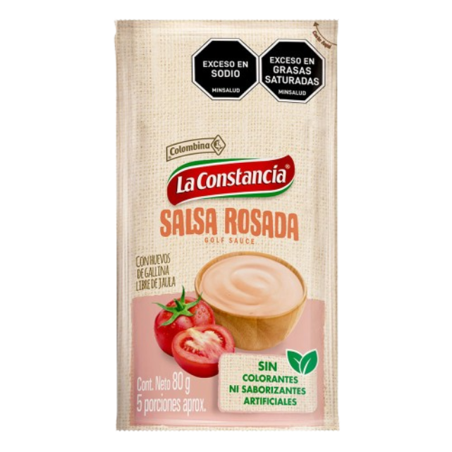 SALSA ROSADA CONST 6DISP*12*80GR 14862   DISP