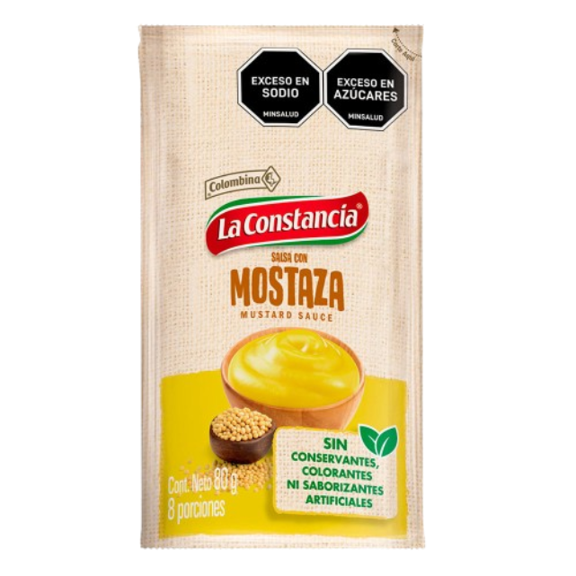 MOSTAZA CONSTANCIA 6DISP*12*80GR 15323   DISP