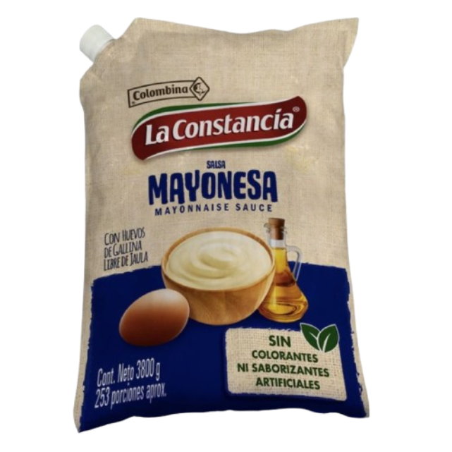 MAYONESA CONST BOLSA 4UN*3800   14717    BOLSA