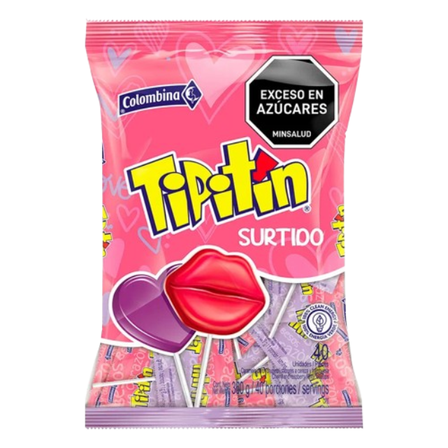 TIPITIN SURTIDO 18BS*40 13885            BOLSA