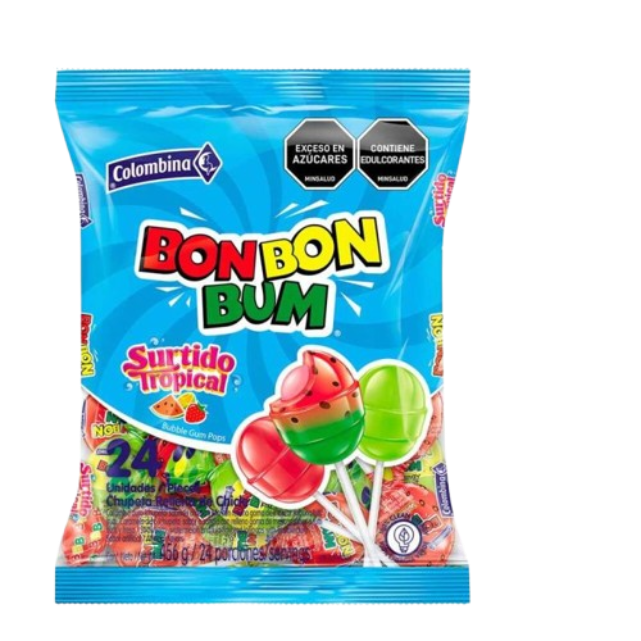 BON BON BUM SURT TROPICAL15BS*24UN 7655  BOLSA