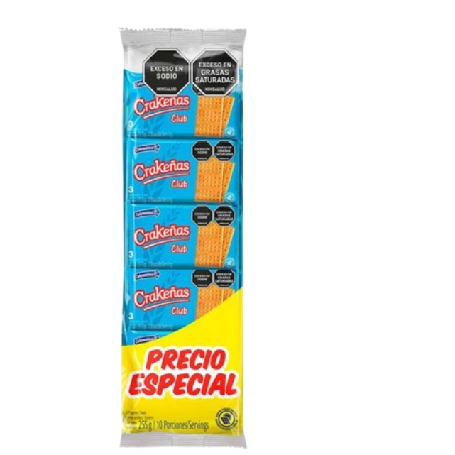 CRAKEnAS CLUB INDV 24BS*10U*240G  20580  BOLSA