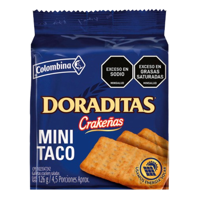 CRAKEnA DORADITA MULTIPACK 18*126G 4647  BOLSA