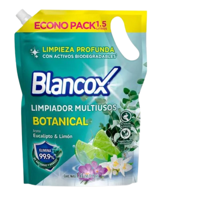 LIMPIAPISO BLAN BOTANICA 8*1500ML 0624   UND